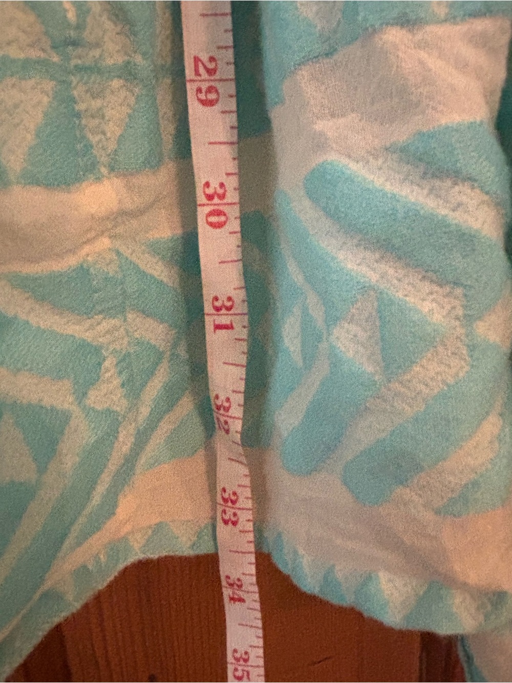 Devotion Twins Ella Embroidered Tunic Dress Neon TurquoiseBlue White Boho Resort - Picture 9 of 9